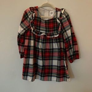 Holiday Plaid Dress 18-24 M